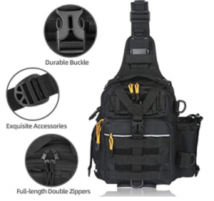 fly fishing backpack with net holder